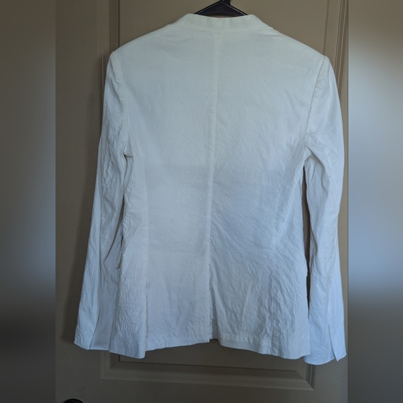 Theory blazer and pants in white linen - Picture 12 of 15